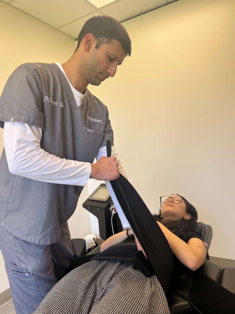 Spinal Decompression Therapy using DOC table with Dr. Supreet Shah